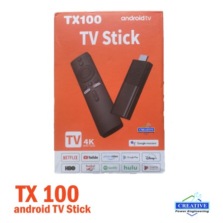 TX100 voice control tv stick android smart tv box