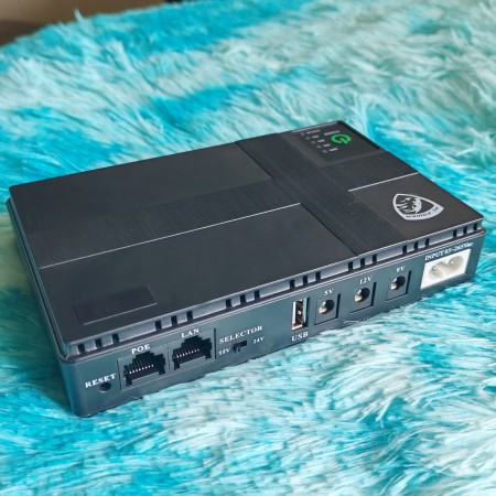 Mini UPS for Router IP Camera Onu and Mobile charging