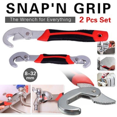 Snap and Grip Universal Wrench