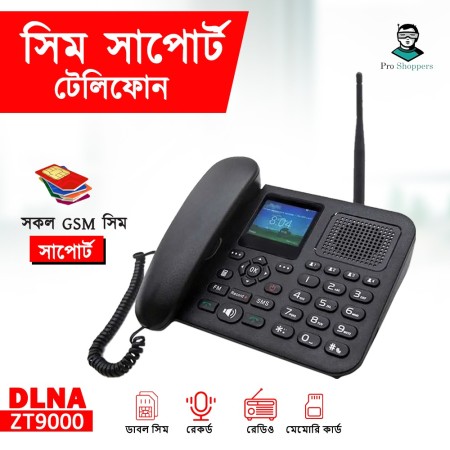 Dual Sim Support Desk Telephone ZT9000