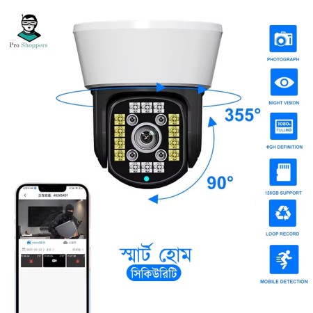 Ip Indoor Wifi Camera Ai Motion Detection