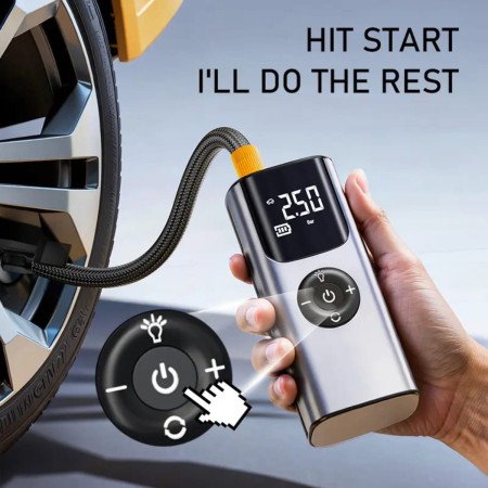 Electric Portable Car Tire Inflator Pump Air Pump for Motor Car Bike Tire Balls